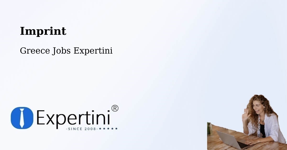 Imprint – Vokhaïkó - Greece Jobs Expertini